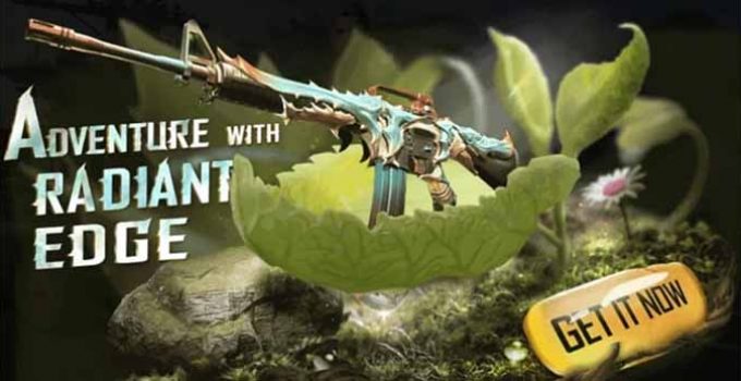 Pubg Mobile M16A4 Radiant Edge Skin | Pubg mobile m16a4 skin