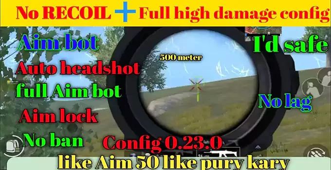 PUBG Lite No Recoil File Download New Update 0.23.0