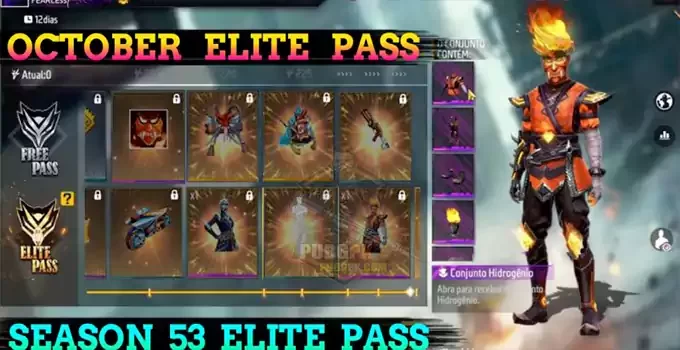 Free Fire OB36 Update Check out the Free Fire Elite Pass Season 53